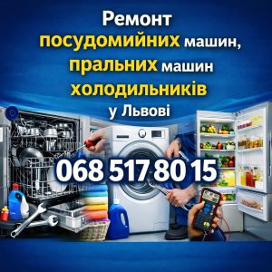 Виїзний ремонт посудомийних машин Electrolux у Львові 068 517 80 15